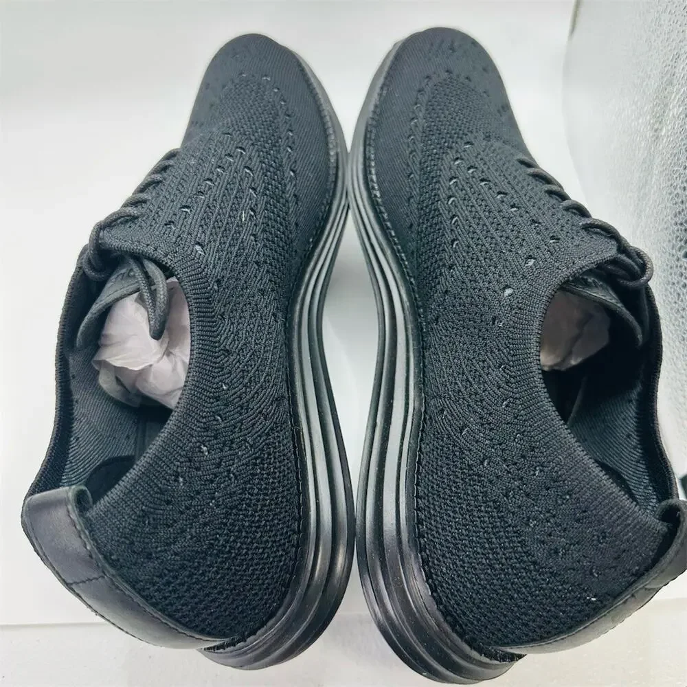 Cole Haan ØriginalGrand Stitchlite Wingtip Oxford Shoes Black Men's 11.5 M